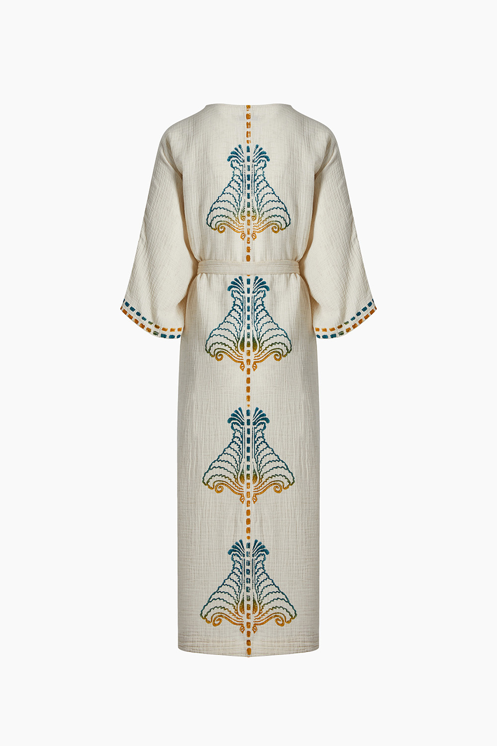 Crinkle Renkli Kimono