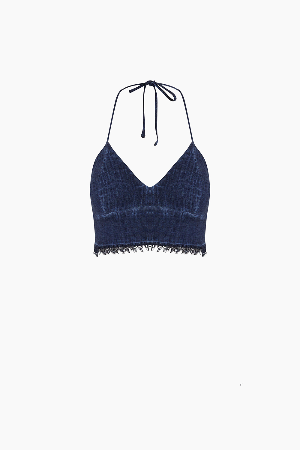 Linen Navy Bra