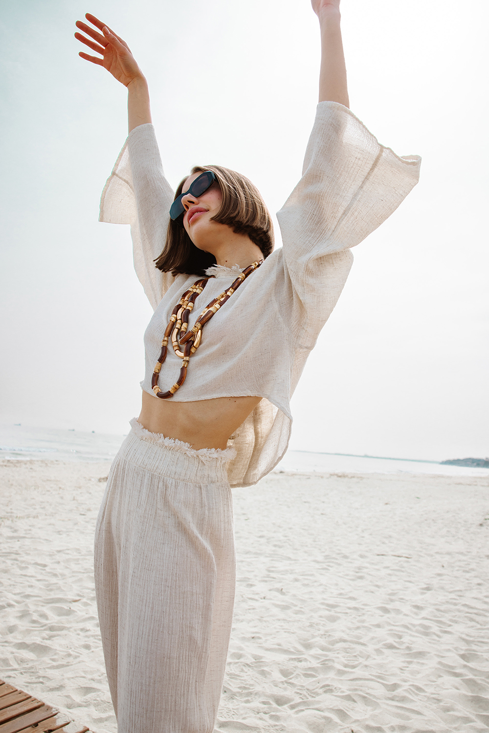 Kenevir Transparan Pantolon