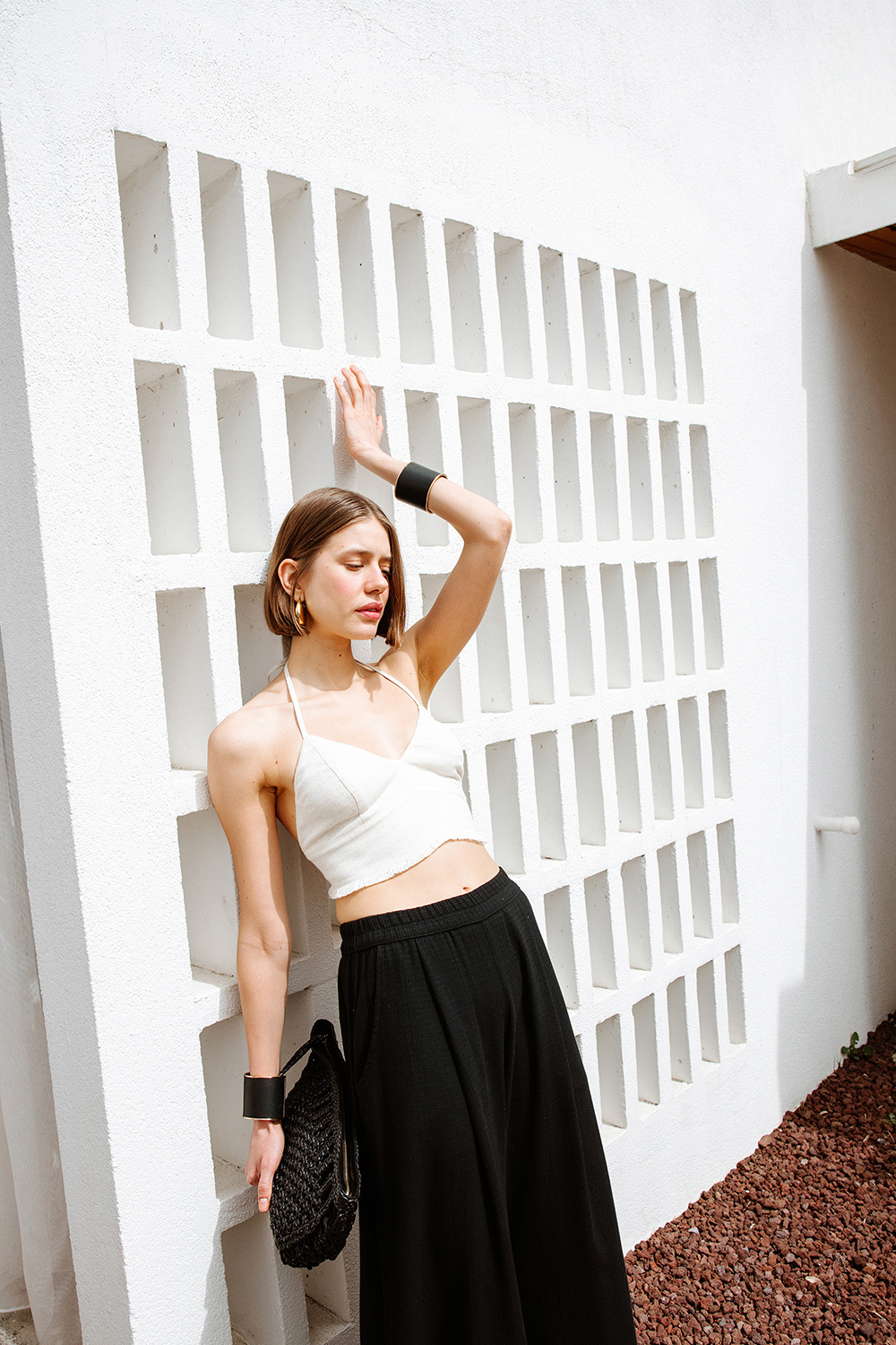 Natürel Üçgen Büstiyer