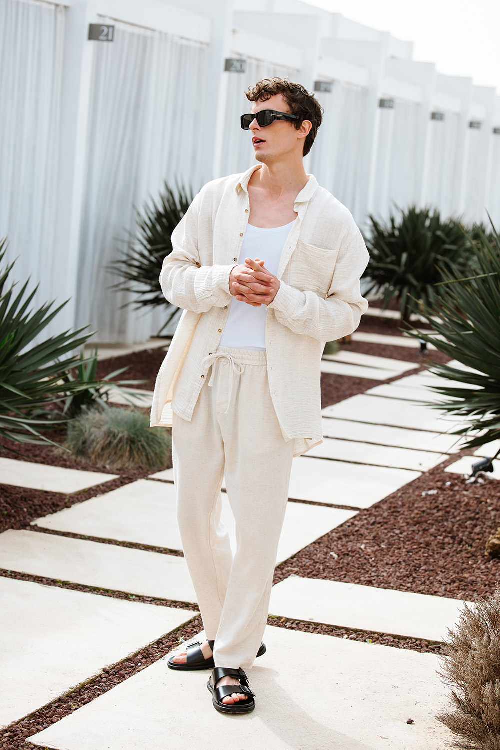 Men'Sinen Straight Pants