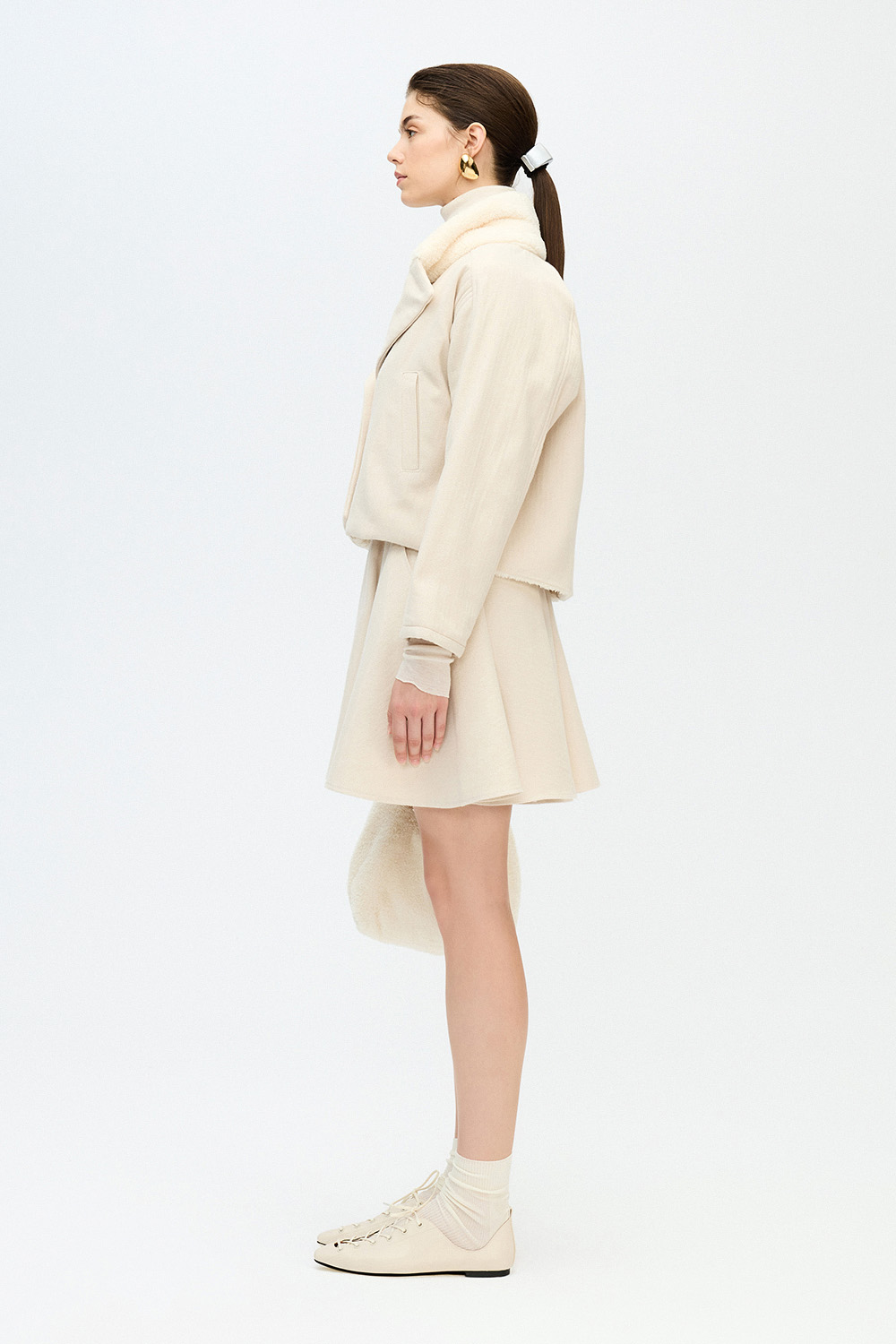 Herringbone Sherpa Jacket