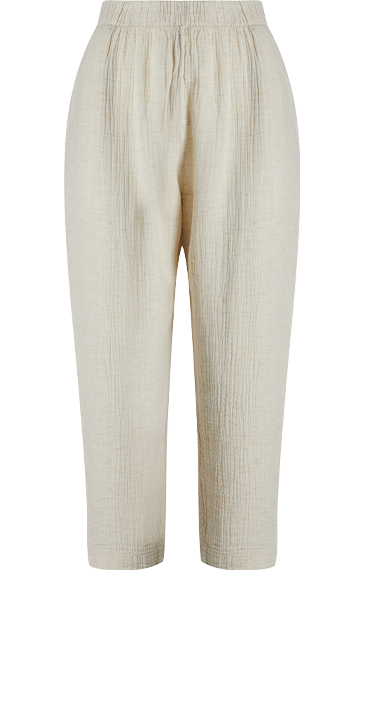 Crinkle Slouchy Pants