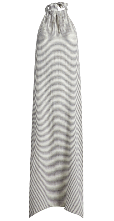 Striped Lyocell Dress